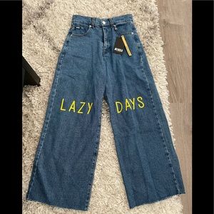 Minga London lazy days high rise jeans